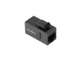 Łącznik Keystone Lanberg RJ45 -> RJ45 UTP kat.5e do puszki montażowej złączka sieciowa - 1297126