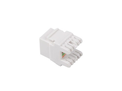 Moduł Keystone Lanberg gniazdo RJ45 -> LSA UTP kat.6 180° do puszki montażowej - 1039358