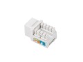 Moduł Keystone Lanberg gniazdo RJ45 -> LSA UTP kat.6 90° do puszki montażowej - 1039361