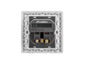 Gniazdo podtynkowe Lanberg 230V pojedyncze + 2x USB 2.1 A francuskie - 740087