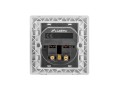 Gniazdo podtynkowe Lanberg 230V pojedyncze + 2x USB 2.1 A schuko - 1310038