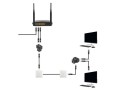 Adapter Lanberg złączka sieciowa spliter RJ-45 - RJ-45 X2 ekranowany - 1398281
