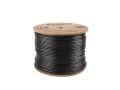 Kabel FTP Lanberg kat. 5e 305m drut Outdoor CU czarny - 740448