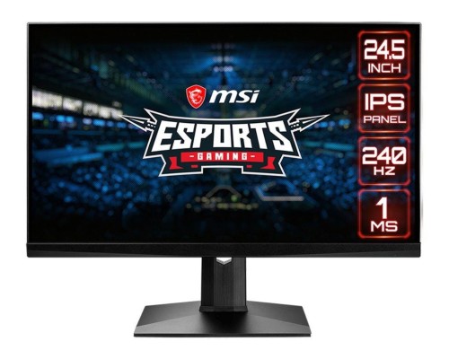 Monitor MSI 24,5" Optix MAG251RX 2xHDMI DP USB-C 3xUSB 2.0 USB-B 2.0 - 688420