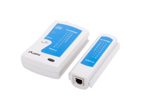 Tester kabli Lanberg NT-0401 RK-45, RJ-12, RJ-11 Coaxial - 1061611