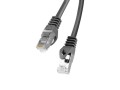 Patchcord Lanberg FTP kat.6 0,5m czarny - 694603