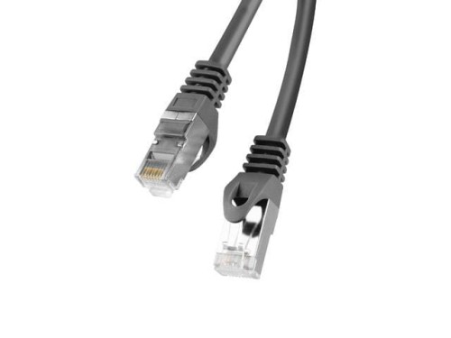 Patchcord Lanberg FTP kat.6 1m czarny - 694606