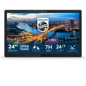 Monitor Philips 23,8" 242B1TFL/00 Touch VGA DVI HDMI DP 3xUSB 3.2 MiniUSB