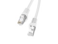 Patchcord Lanberg FTP kat.6 10m biały - 981821