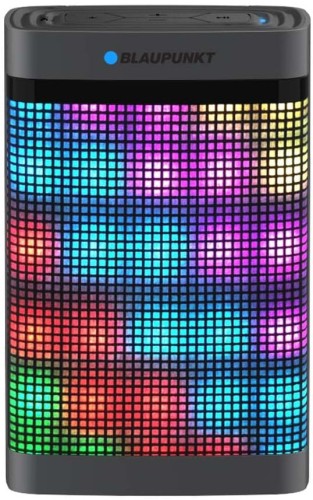 Głośnik Blaupunkt BT07LED (bluetooth, srebrny) - 1275867
