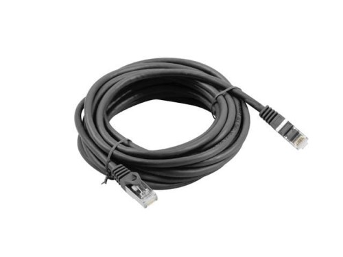 Patchcord Lanberg FTP kat.5e 10m czarny - 1398479