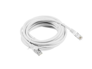 Patchcord Lanberg FTP kat.5e 15m biały