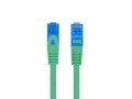 Patchcord Lanberg S/FTP kat.6A 15m LSZH CCA fluke passed zielony - 981871