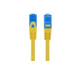 Patchcord Lanberg S/FTP kat.6A 5m LSZH CCA fluke passed żółty - 694740