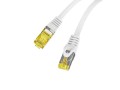 Patchcord Lanberg S/FTP kat.6A 1m LSZH CU fluke passed szary - 1398610