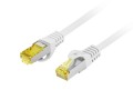 Patchcord Lanberg S/FTP kat.6A 10m LSZH CU fluke passed szary - 910246