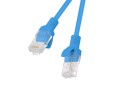 Patchcord Lanberg UTP kat.5e 0,5m niebieski - 910284