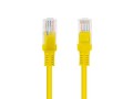 Patchcord Lanberg UTP kat.5e 10m żółty - 694757