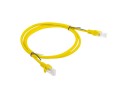 Patchcord Lanberg UTP kat.5e 1m żółty - 910286