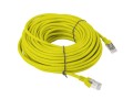 Patchcord Lanberg UTP kat.5e 20m żółty - 1039722