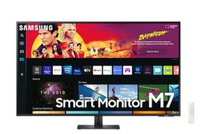 Monitor Samsung 43" Smart M7 (LS43BM700UUXEN) 2xHDMI 3xUSB USB-C WIFI BT głośniki