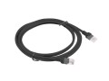 Patchcord Lanberg UTP kat.6 2m czarny - 740224