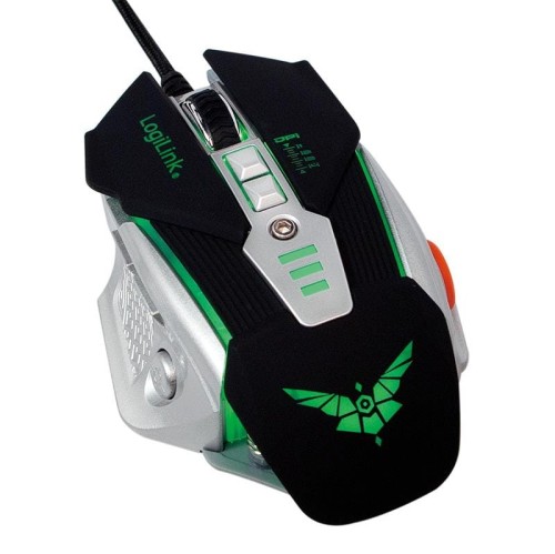Mysz przewodowa LogiLink ID0156 optyczna USB, Gaming 2400 dpi - 984875