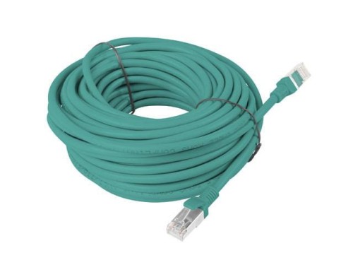 Patchcord Lanberg FTP kat.6 30m zielony fluke passed - 1398794