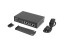 Switch niezarządzalny Lanberg 4x 100Mb PoE+/2x 100Mb Rack 10"/19" Fast Ethernet 60W - 1213801