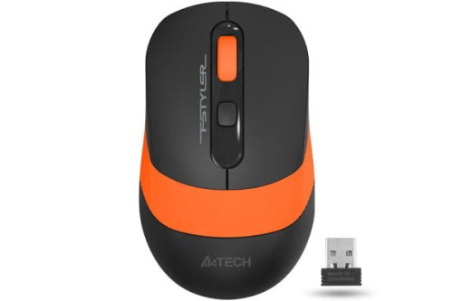 Mysz bezprzewodowa A4Tech FSTYLER FG10 RF Orange - 929737