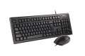 Zestaw przewodowy klawiatura + mysz A4Tech KR-85550 USB czarny - 783166