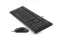 Zestaw przewodowy klawiatura + mysz A4Tech KR-85550 USB czarny - 783168