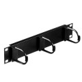 Organizator kabli 10''/1U - czarny Netrack - 982455