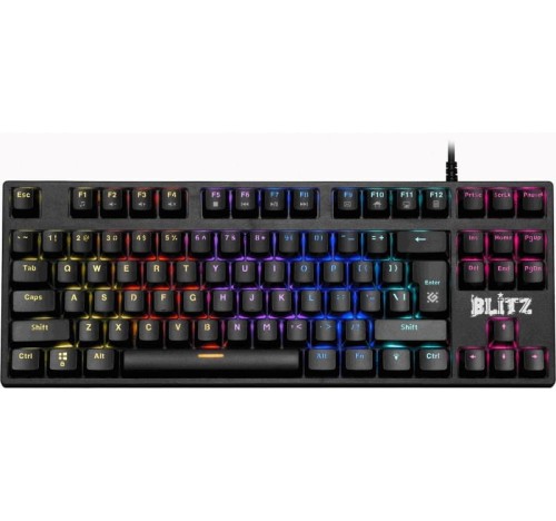 Klawiatura przewodowa Defender BLITZ GK-240L mechaniczna Gaming + gra - 1399910