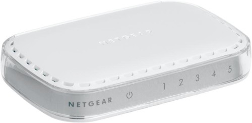 Switch niezarządzalny Netgear GS605 5 x 10/100/1000 Mb/s Desktop - 833687
