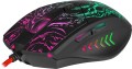 Mysz przewodowa Defender TITAN GM-650L 6400dpi Gaming 6P RGB + GRA - 1400074
