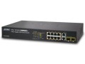 Switch zarządzalny Planet FGSD-1008HPS 8-Port PoE 100Base-TX + 2-Port Gigabit TP/SFP Combo - 696210