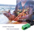 Szybkozłącze światłowodowe Qoltec SC/APC | Singlemode | 3.0mm - 1400395