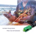 Szybkozłącze światłowodowe Qoltec SC/APC | Singlemode | 3.0mm - 1400404