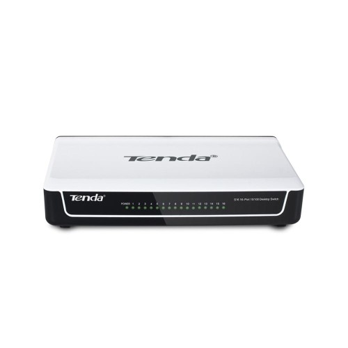 Switch Tenda S16 16-port Ethernet Switch 16x10/100 Mbps - 1043126