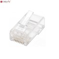 Wtyk modularny TechlyPro RJ45 8P/8C UTP Cat.5e/drut 100szt. - 1400470