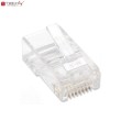 Wtyk modularny TechlyPro RJ45 8P/8C UTP Cat.5e/drut 100szt. - 1400471