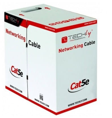 TECHLY SKRĘTKA F/UTP CAT5E DRUT 305M CCA ZEWNĘTRZN - 1125051