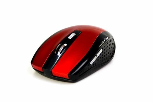 Mysz bezprzewodowa Media-Tech RATON PRO MT1113R optyczna czarno-czerwona - 699657