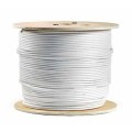 Kabel instalacyjny Techly skrętka Cat6a S/FTP linka, PIMF, 100% Miedź 305m szary - 1125104