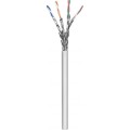 Kabel instalacyjny Techly skrętka Cat6a S/FTP linka, PIMF, 100% Miedź 305m szary - 1125105