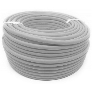 Kabel instalacyjny TechlyPro skrętka Cat6 U/UTP linka 100m, CCA szary