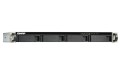 NAP 4-Bay 1U 11.6"-depth NAS, Intel Celeron J4025 dual-core 2.0GHz (up to 2.9GHz), 2GB DDR4 SODIMM RAM (1x2GB, 2 slots, max 8GB total), SATA 6Gb/s, 2 x 2.5GbE, AES-NI encryption, 2 x USB 3.0, 2 x USB - 767774