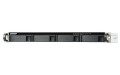 NAP 4-Bay 1U 11.6"-depth NAS, Intel Celeron J4025 dual-core 2.0GHz (up to 2.9GHz), 2GB DDR4 SODIMM RAM (1x2GB, 2 slots, max 8GB total), SATA 6Gb/s, 2 x 2.5GbE, AES-NI encryption, 2 x USB 3.0, 2 x USB - 767775