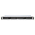 NAP 4-Bay 1U 11.6"-depth NAS, Intel Celeron J4025 dual-core 2.0GHz (up to 2.9GHz), 2GB DDR4 SODIMM RAM (1x2GB, 2 slots, max 8GB total), SATA 6Gb/s, 2 x 2.5GbE, AES-NI encryption, 2 x USB 3.0, 2 x USB - 627579